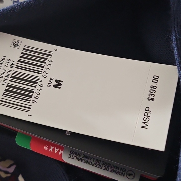 Ralph Lauren Floral Woven-Front Wool-Blend Cardigan - Picture 6 of 7